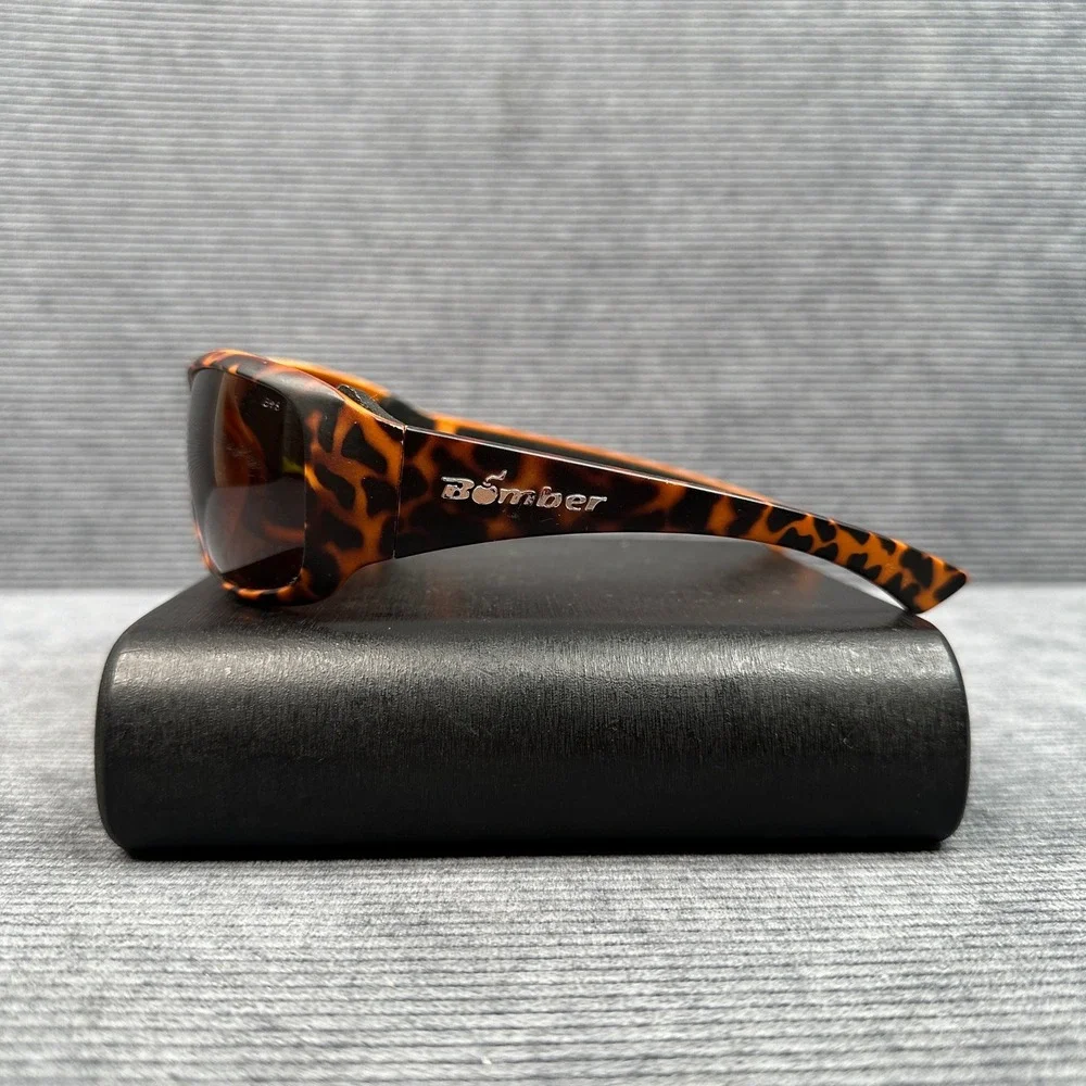 Bomber Floating Sunglasses Tortoise Shell Frame Orange Active Sport Y2K
